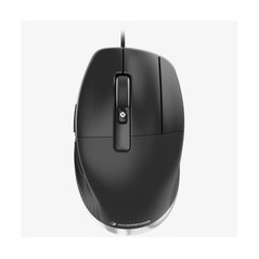 3Dconnexion CadMouse Pro Optical - Premium Wired Black Mouse for CAD Professionals (4260016341092)